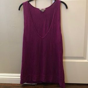 Purple tank top